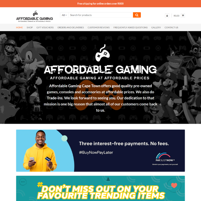 Affordable Gaming